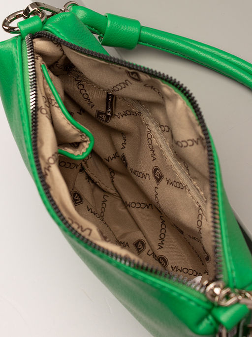 LACCOMA сумка Анжелика-Л815-ярко-зеленый эко кожа хлопок