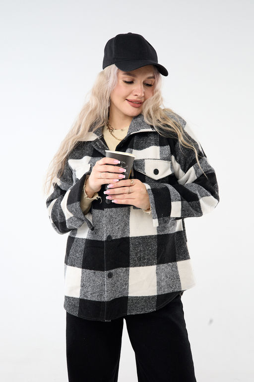 Рубашка женская в клетку РЖК-01