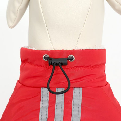 Комбинезон Спорт с светоотрожающими полосами, размер S (ДС 25, ОГ 35, ОШ 25см), красный - Simaland фото 6