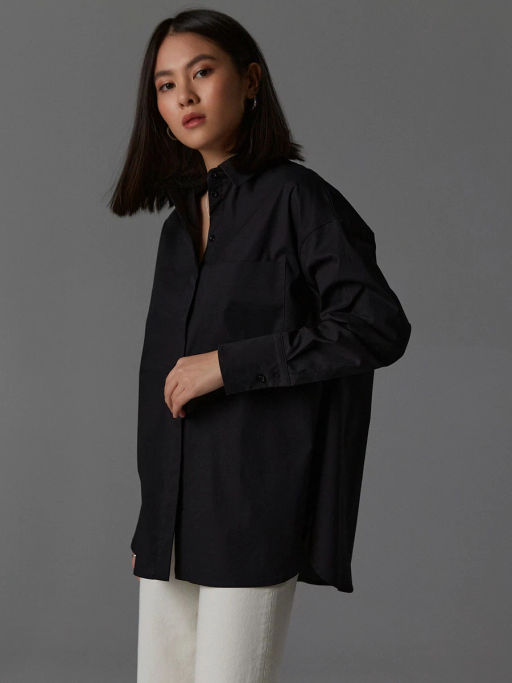 Блузка женская дл. рук. T-lab TL-BT-007 черный фото 8