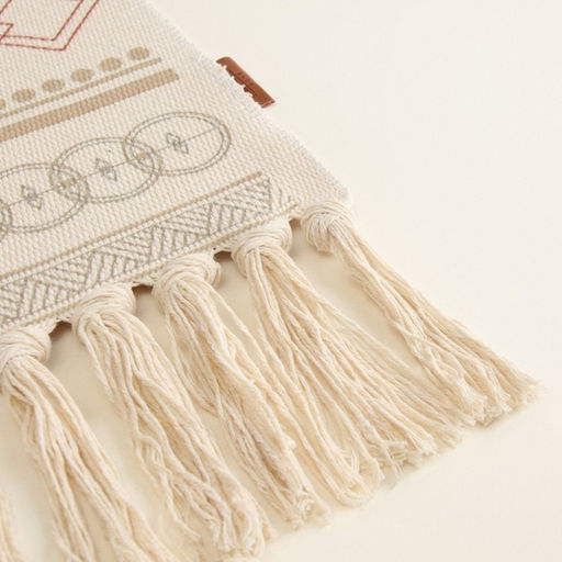 Коврик SL Home Cotton, 60180 см, красный, молочный, хлопок 50% - Sima-land home фото 6