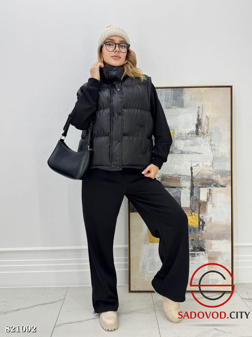 Костюм (на велюре) +жилетка - Bruno фото 3