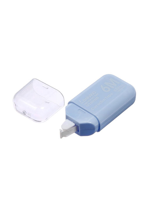 Цена за 4 шт. Корректор-лента, 6 м×5 мм, в пакете, МИКС