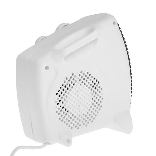 Тепловентилятор Luazon LTO-05, напольный, спиральный, 2000 Вт, 20 м², 2 режима, белый