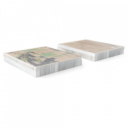 Цена за 5 шт. Тетрадь общая ученическая ErichKrause Russian Folk, Биология, 48 листов, клетка, крафт-картон  фото 4