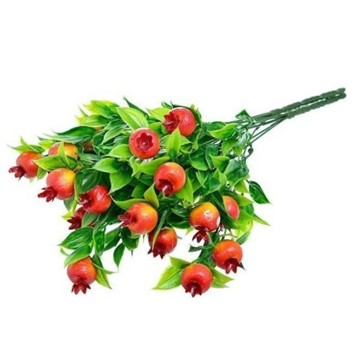 Цветок искусственный Ягоды 33 см / 60-2 /уп 300/900/ - ГалеонТрейд фото 2