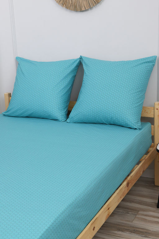 Наволочка поплин Соты-компаньон