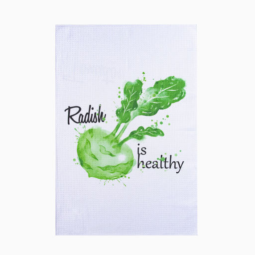 Цена за 2 шт. Полотенце Доляна Radish 40х603см, 100% пэ, микрофибра  фото 5