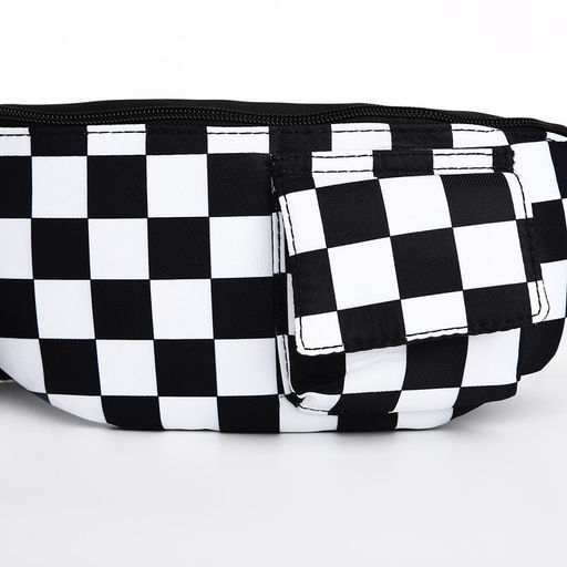 Сумка поясная текстильная с карманом Society 30*14*6 см - Nazamok фото 6