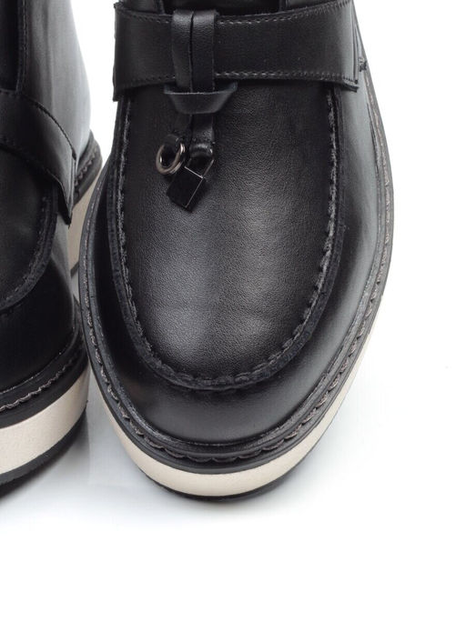 01-5172-1 Ботинки демисезонные (натуральная кожа, байка) - Фабричный китай фото 15