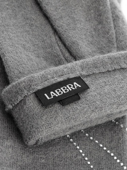 Перчатки жен Labbra LB-PH-28 grey  фото 4