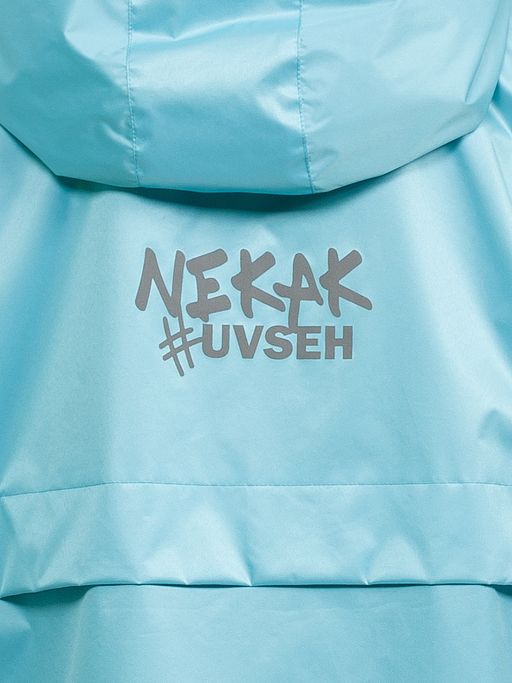 PELICAN, плащ для девочек, Бирюза  фото 3