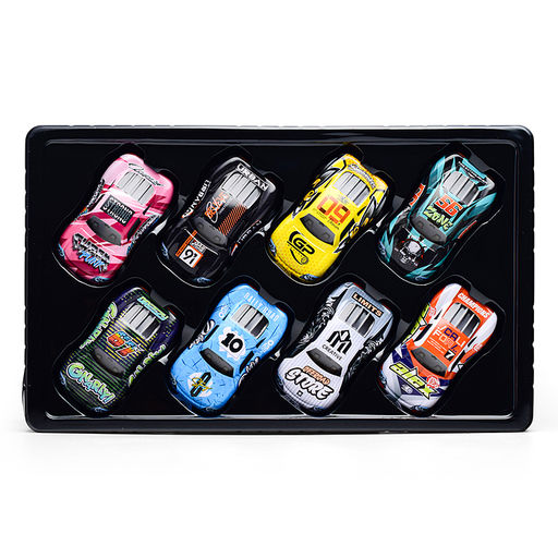 Набор машин "Дорожная гонка" металл, в коробке