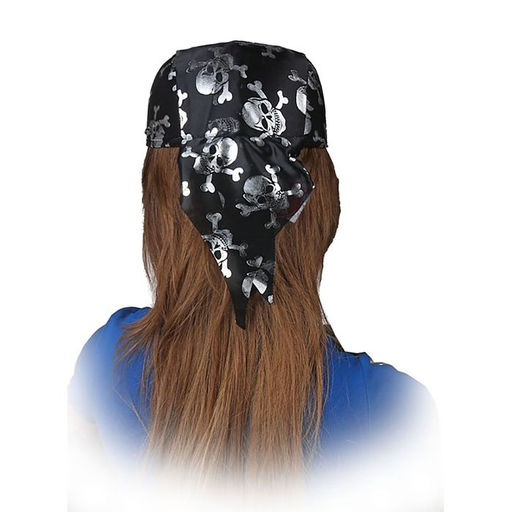 Карнавальная шляпа-бандана «Пират», с черепами, р-р. 56-58, цвета МИКС