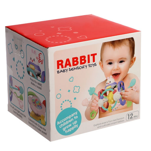 Развивающая игрушка «Кролик», с тянучками