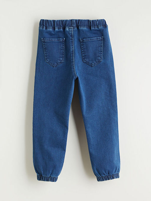 Beli Lastikli Erkek ?ocuk Jogger Jean Pantolon
