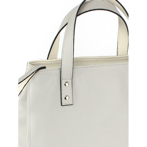 Сумка женская искусственная кожа ADEL-221/ММ, 1 отд+карм/пер, плеч рем, серый св/беж св флотер 259062 - Adelia фото 4