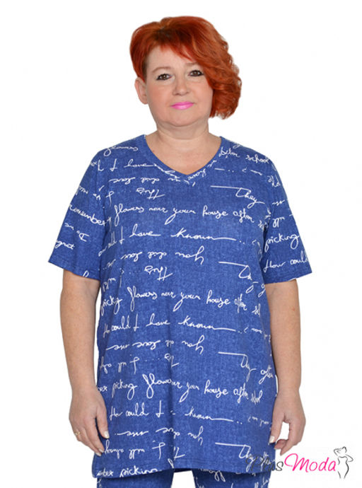 Футболка Модель №1937 размеры 44-84 - Plusmoda фото 8