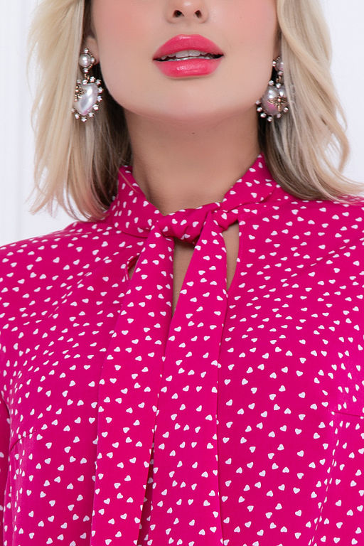 БЛУЗКА МИЛА (ФУКСИЯ) - Bellovera фото 10