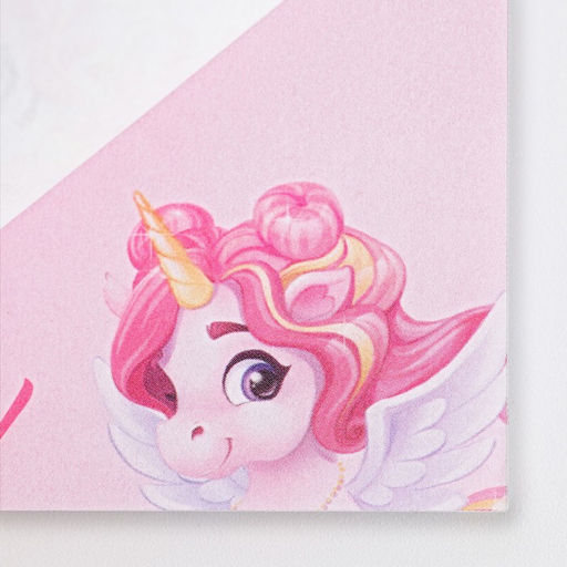 Подарочный набор, в чемоданчике: заколка и блок листов  Волшебный Подарочный набор, с единорогом - Artfox фото 5