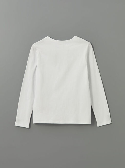 Bisiklet Yaka K?z ?ocuk Ti??rt