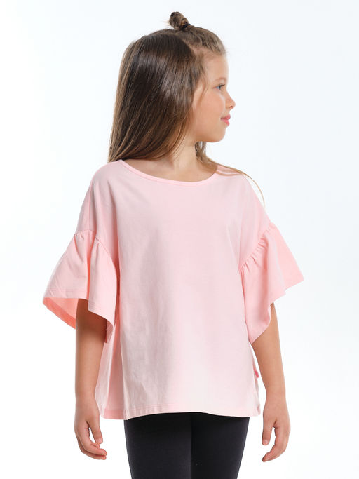 Футболка подростковая одежда UD 7909 крем-розовый - Mini maxi фото 7