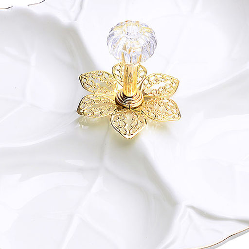 60049 Менажница фарфор 4 секц 27х27х3,5 LR (х12) - Mayer&boch фото 2