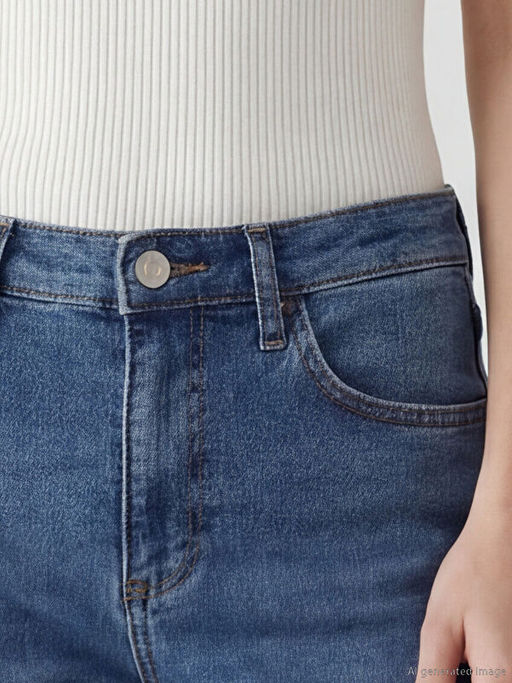 Slim Fit Kad?n Jean Pantolon