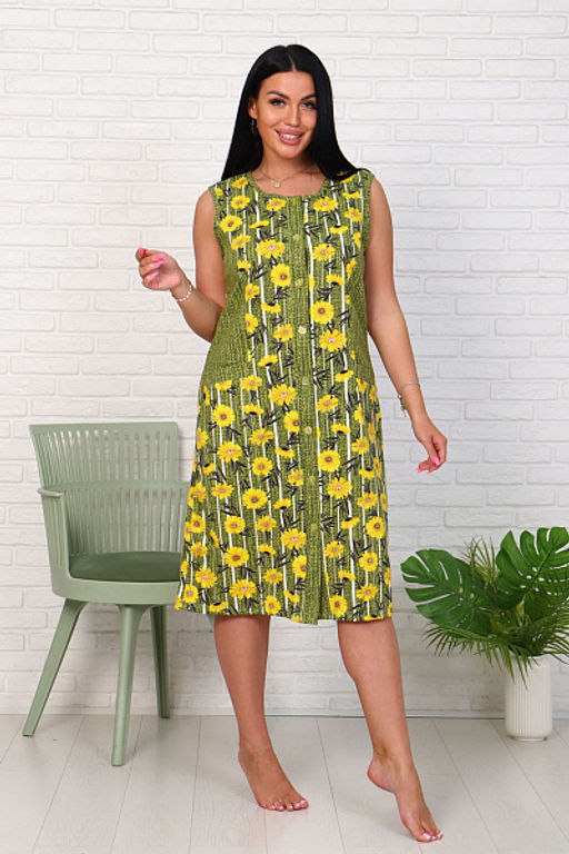 Халат женский на пуговицах (921-2) - Плиона фото 18