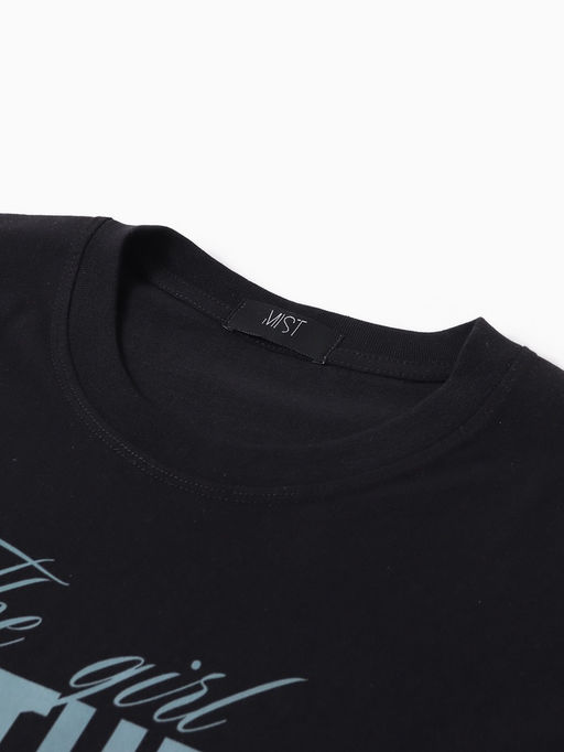 Футболка женская MIST Culture, размер 44, чёрная