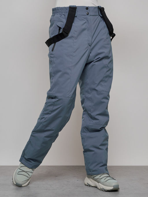 Горнолыжный костюм женский зимний белого цвета 02337Bl - Chunmai фото 15