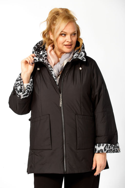 Куртка SHETTI 2215 черный  фото 6