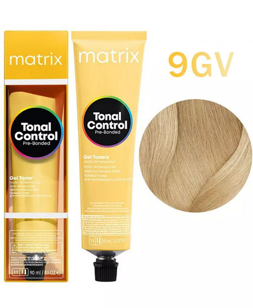 9GV Очень светлый блондин золотисто-перламутровый тонер Tonal Control, 90 мл MATRIX
