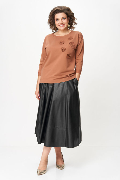 Джемпер Rumoda 2268-Р коричневый