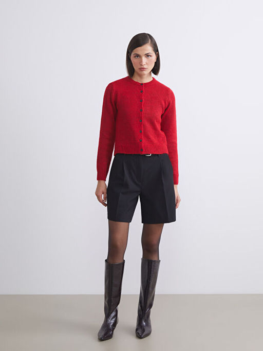 Bisiklet Yaka Kad?n Triko H?rka