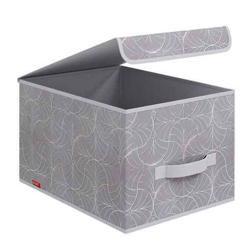 Короб стеллажный с крышкой, большой, 30*40*25 см Valiant  фото 91