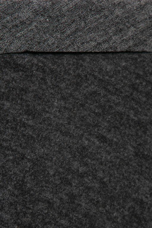 Косынка с отворотом (темно-серая) КО6