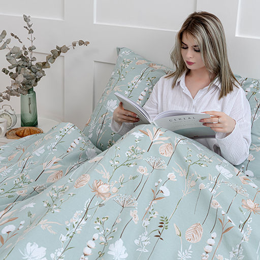 КПБ Традиция, евро, поплин, 100% хлопок, пл. 110 гр./кв.м., Иммортели Пододеяльник 205*217, простыня 217*240, наволочка 70*70 (2 шт.)  фото 7