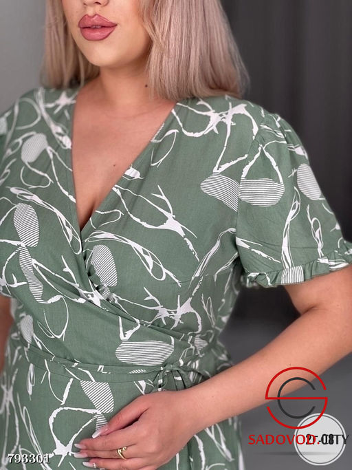 Легкое платье на запах - Bruno фото 2