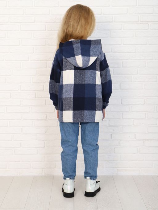 ТД030 Толстовка Дели 2 с капюшоном (синий) - Милаша фото 4