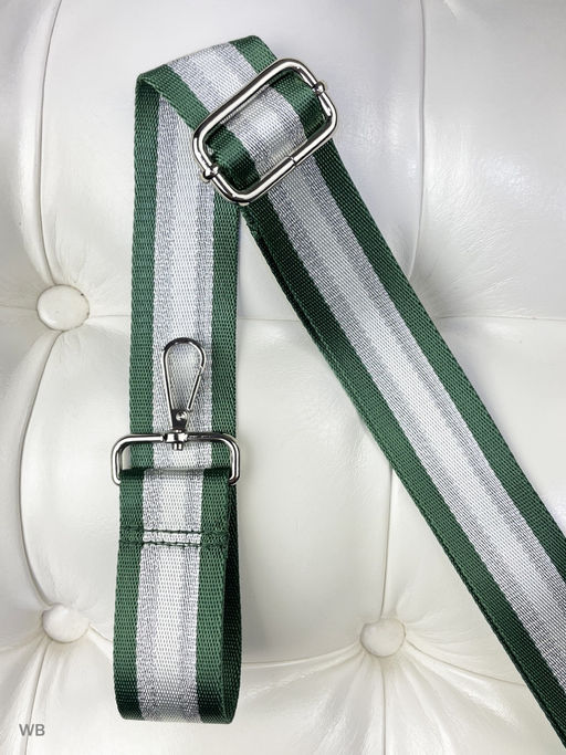 LACCOMA ремень 1000-22-4-полоса зеленый полиэстр