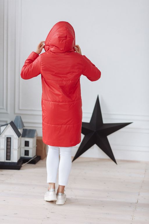 Пальто женское демисезонное 21910/б (фиолет) - Kankan фото 9