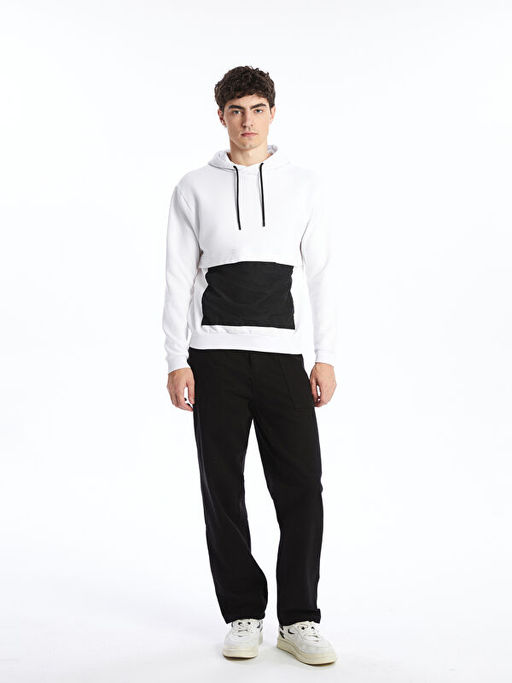 Uzun Kollu Erkek Hoodie