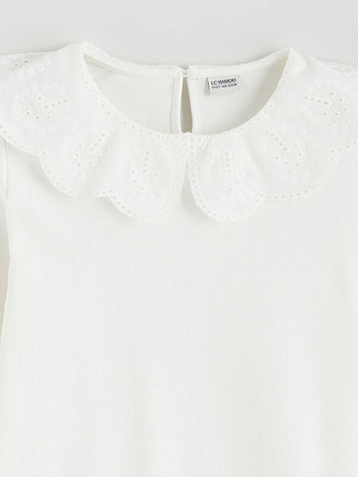 Bebe Yaka Fisto Detayl? K?z ?ocuk Ti??rt