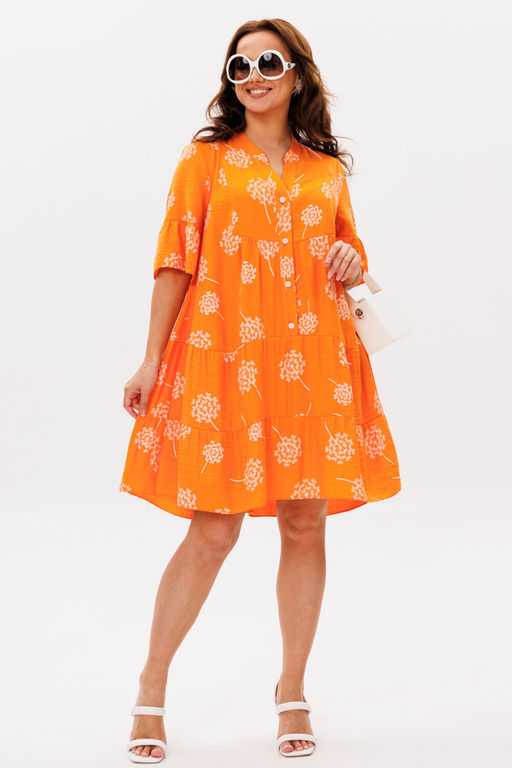 Платье Mubliz 348 оранжевый