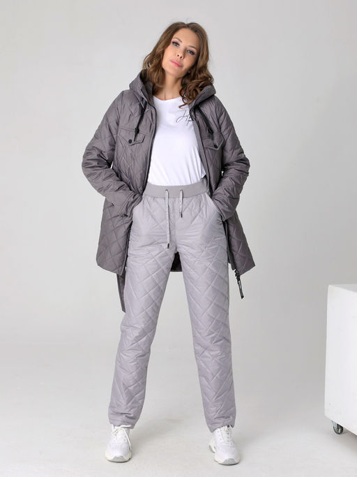 23345 Брюки серый - Dizzyway фото 3