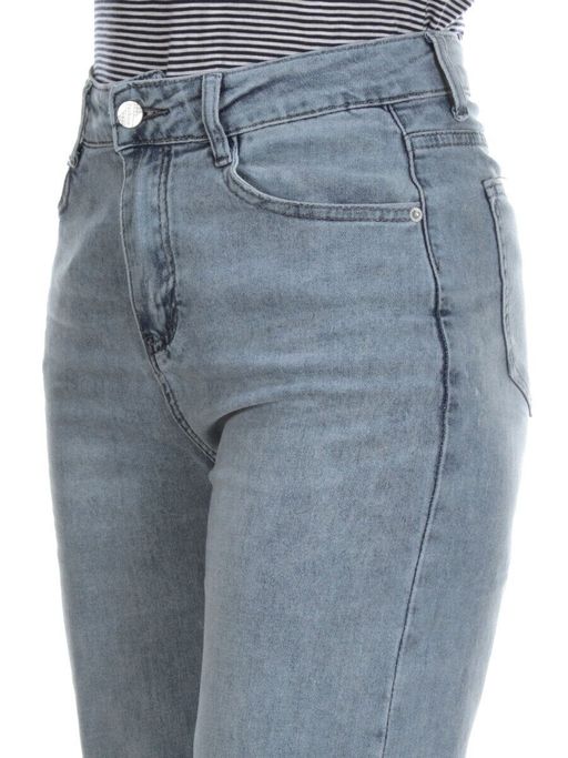 10096 BLUE Джинсы женские AMG JEANS (98% хлопок, 2% лайкра)