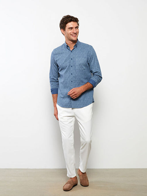 Aplike Bask?l? Kap??onlu Tunik