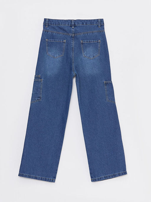 Wideleg K?z ?ocuk Jean Pantolon - Waikiki фото 2