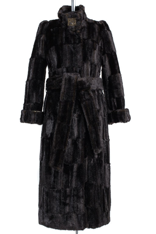 02-0765 Пальто женское утепленное (пояс) - Империя пальто фото 10